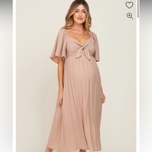 Pink Blush Maternity Dress